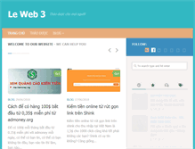 Tablet Screenshot of leweb3.com